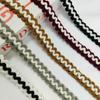 Blanco y Negro Pequeño Estilo Fragante Encaje Accesorios Fábrica Jacquard Intercolor Algodón Tejido Borde de Ropa Accesorios para Zapatos y Sombreros Accesorios Encaje