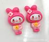 Sanrio DIY Accesorios de Resina Pegamento Crema Funda para Teléfono Llavero Vaso de Agua Pegatinas Adornos para Decoración de Pastel