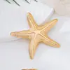 Tendencia de Moda de Venta Caliente Transfronteriza Nicho Moda de Alta Gama Broche de Estrella de Mar Adecuado para que las Mujeres lo Usen en Banquetes Diarios y Fiestas