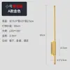Luminária de parede longa em tira, luminária de cabeceira de luxo leve para quarto, luminária linear, design minimalista, adequada para sala de estar, iluminação de parede de fundo com padrão de grade, cúpula de tecido
