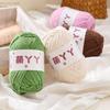 Hilo de Tira de Hielo Ultra Fino 50, Bola de Hilo de Felpa Corta Manta Bouquet, Hilo para Muñeca de Tejido a Mano DIY, Hilo de Exportación
