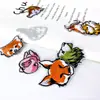 Pegatinas de tela de dibujos animados autoadhesivas pegatinas de animales pegatinas decorativas para ropa parche de tela para reparación de ropa DIY pegatinas de tela mochila autoadhesiva