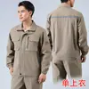 Conjunto de Ropa de Trabajo Ligera y Transpirable para Hombre de Primavera y Otoño, Tiras Reflectantes Duraderas, Ropa de Trabajo de Seguridad para Taller de Reparación Automotriz y Soldadura
