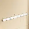 Ganchos Adhesivos Transfronterizos Sin Taladro, Ganchos Pegajosos de Aluminio Espacial para Baño, Ganchos para Toallero, Ganchos de Almacenamiento para Puerta de Cocina, Ganchos para Ropa