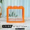 Celebridad en línea Tailandia cubo de bloques de construcción pecera escritorio de oficina pecera de paisaje creativo puesto de pecera Mini pecera pequeña de medusas