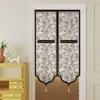 Cortina de Porta com Franjas Estilo Americano, Cortina Divisória, Meia Cortina de Entrada de Alto Padrão, Cortina de Privacidade para Quarto, Cortina para Banheiro Doméstico