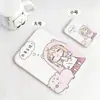 Menina de Mercadorias Secas Tsuchiame Espelho Dobrável Espelho de Maquiagem Desktop de Estudante Portátil Espelho de Retoque para Meninas Estilo Melhor Amiga