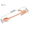 Taza colgante gato acero inoxidable 304 cuchara de café cuchara para mezclar cuchara para helado cuchara para helado cuchara para postre cuchara pequeña venta al por mayor
