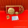 Itens Criativos de Ouro Puro Mais Vendidos: "Mãe, Eu Te Amo" Conjunto de Enfeites Grandes em Formato de Bolo, um Presente de Dia das Mães, Personalizável e Disponível para Atacado