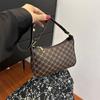 Bolso Sobaco de Moda Nueva 2024 Bolso de Mano Commuter Versátil Estampado Retro Bolso de Hombro Simple para Mujer