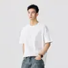 Camiseta blanca de manga corta para hombre, camiseta básica para hombre, top interior para hombre, manga corta, verano 2026, nueva camiseta de ropa para hombre