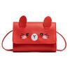 Bolsa Mini Fofa e Compacta Modelo Novo 2025 Bolsa Pequena de Coelho Bolsa Infantil Tendência Porta-Moedas Bolsa de Ombro