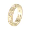 Anel Cruzado de Zircônia Brilhante Estilo Diamante Retrô para Mulheres Luxo Leve Design de Nicho Anel para Dedo Indicador Vintage Anel de Acabamento Pesado de Alto Padrão