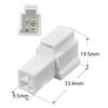 6098-28301 Conector Automotivo Conector de Assento Elétrico 4 Furos Plug de Modificação de Assento Elétrico Atacado