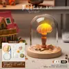Luz de Noche de Gelatina de Concha de Erizo de Mar Natural Kit de Materiales Hechos a Mano para Bricolaje Adorno Decorativo Regalo para Niños y Novias