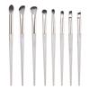 Pincel de maquillaje de pelo suave Cangzhou, 8 piezas, para sombra de ojos, apto para principiantes, juego completo de pinceles de belleza para ojos