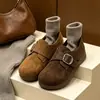 Sapatos Birkenstock Estilo Novo Outono/Inverno 2026 Feitos à Mão Sola Macia Casual para o Dia a Dia Confortáveis de Usar Feitos à Mão Super Estilosos Sola Grossa
