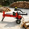 Novo Divisor de Toras Hidráulico da Fábrica Original 15T Uso Duplo Vertical e Horizontal Divisor de Lenha Máquina Pequena para Rachar Troncos e Tocos