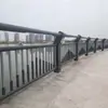 Soporte para Barandillas de Acero Inoxidable para Puentes Escénicos y Ríos, Hechas a Medida según Dibujo, Barandillas Anticolisión de Tubo Cuadrado, Barandilla Anticolisión de Tubo Redondo