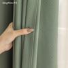 Cortina opaca ligera de lujo, sencilla y moderna, Shaoxing Keqiao, cortina terminada, proyecto de decoración del hogar personalizado, aislamiento acústico y protección solar para hoteles.