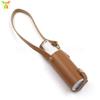 Funda de cuero para botella de spray de alcohol antiepidémico en stock, bolsa colgante portátil para exteriores para botella de spray desinfectante, suministros antiepidémicos