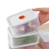 Caja de Almacenamiento para Refrigerador, Caja para Congelador de Alimentos, Caja de Almacenamiento Congelado con Tapa, Programable con Temporizador, Caja Sellada para Conservación en Refrigerador