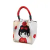 Bolsas Quadradas Pequenas de Tricô Cuidadosamente Selecionadas, Bolsas Saco de Design Exclusivo, Bolsas Tote, Bolsas de Mão, Bolsas Portáteis Versáteis Casuais para o Dia a Dia