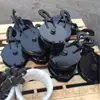 Máquina de caçamba rastelo com roda de cauda de gancho P-60B máquina de caçamba rastelo roda de cauda de caçamba rastelo acessórios de carregador de rocha roda de cauda