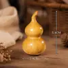 Estatuetas do Zodíaco esculpidas em sândalo dourado: Rato, Boi, Tigre, Coelho, Dragão, Serpente, Cavalo, Ovelha, Macaco, Galinha, Cachorro, Porco, Objetos Decorativos Portáteis