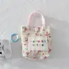 Bolsa para Auriculares Pequeña Fresca Floral Estilo Coreano Mini Diseño de Nicho Bolsa de Almacenamiento Anti-Caídas y Anti-Rozaduras Cubierta Protectora para Auriculares Bluetooth