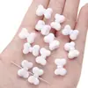 Lazo Acrílico Cuatro Vías Cuentas Sueltas Hecho a Mano DIY Cadena para Teléfono Collar Colgantes Adornos Accesorios de Joyería con Cuentas