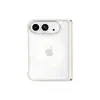 Wlons es adecuado para funda de teléfono iPhone Duo con bisagra, funda magnética transparente anti-caídas Apple Duo