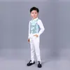 Chaleco de Lentejuelas para Niños Ropa de Baile Hip-Hop Jazz Performance Ropa de Baile de Pasarela Ropa de Performance para Niñas Niños