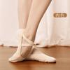 Zapatos de Baile Zapatos de Suela Blanda para Mujer Zapatos de Ballet Profesionales Zapatos Camel para Adulto Zapatos de Práctica Zapatos de Baile para Niños y Niñas