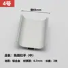 Manija de aleación de aluminio de 3M para gabinete de muebles sin manija cajón empotrado manija invisible gabinete superior gabinete medio gabinete inferior tirador oculto