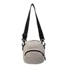 Bolso Pequeño Sencillo de Pana para Mujer 2026 Otoño Nuevo Bolso de Hombro para el Trabajo Bolso de Hombro Cruzado Sencillo de Moda