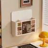 Caja de almacenamiento magnética, organizador de pared, portalápices, estante de almacenamiento de escritorio, caja de papelería para estudiantes, recipiente multifuncional para bolígrafos