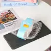 Caixa de Embalagem para Bolo de Leite, Caixa Transparente para Massa Folhada, Caixa para Mini Waffle de Ovo, Caixa Pequena para Pão, Caixa de Embalagem Descartável para Assar Doces