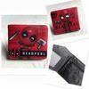 Cartera Corta de Deadpool Mercancía de Marvel Superhéroe de los Vengadores Billetera de Monedas de PU