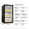 Dafan Aodaxin Vitrine Refrigerada Armário para Bebidas Geladeira de Leite Congelador Vertical 110V220V Transfronteiriço