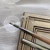 Pincel de Unhas de Madeira de Nogueira de Alto Padrão Estilo Principal Hua, Pincel para Aquarela, Pincel para Pintura Degradê, Pincel para Desenho de Linhas