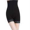 Boxer Lace Cintura Alta Calça Abdominal Plus Size Body-Shaping Calças Pós-Parto Hip-lifting Calças Antirreflexo Calças de Segurança Antirreflexo