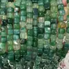 Comercio Exterior Ágata de Colores Accesorios para Joyería DIY Ágata Rayada Semiacabada Piedra Natural Cubo de Azúcar Joyería