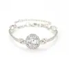 Pulsera de Diamante de Aleación Nueva Transfronteriza Estilo Ins para Mujer Diseño Creativo Europeo y Americano Pulsera Geométrica de Amor Pulsera Retro