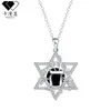 Knn-1258 Collar Original Árbol de la Vida Estrella de Seis Puntas para Mujer, Cadena de Clavícula de Lujo Ligero de Alta Gama Transfronteriza Venta al por Mayor