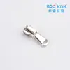 Número de fábrica. 3 Tiradores de Cremallera, Hebilla de Cremallera, Cabezal de Cremallera, Accesorios para Cabezal de Cremallera de Ropa y Equipaje, Aleación de Zinc Electrochapada No. 5 Cabezal de Cremallera