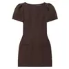 Vestido corto plisado con bolsillo de moda europea y americana transfronteriza, superventas en AliExpress