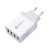 Cargador USB Multi-Puerto de 33W Estándar de EE. UU. Qc3.0 Cabezal de Carga para Teléfono Móvil Adecuado para Teléfono Móvil Apple Carga Rápida Cargador USB