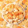 Accesorios de Resina para Manualidades Dibujos Animados Comida Artificial Juguete Pan Sándwich Pegamento de Crema Parche para Teléfono Móvil Llavero Parche para Refrigerador