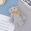 Oso rojo de internet toalla para lavar la cara vellón coralino Reunión Anual regalo de mano regalo de vuelta regalo adulto toalla puede llevar logo
